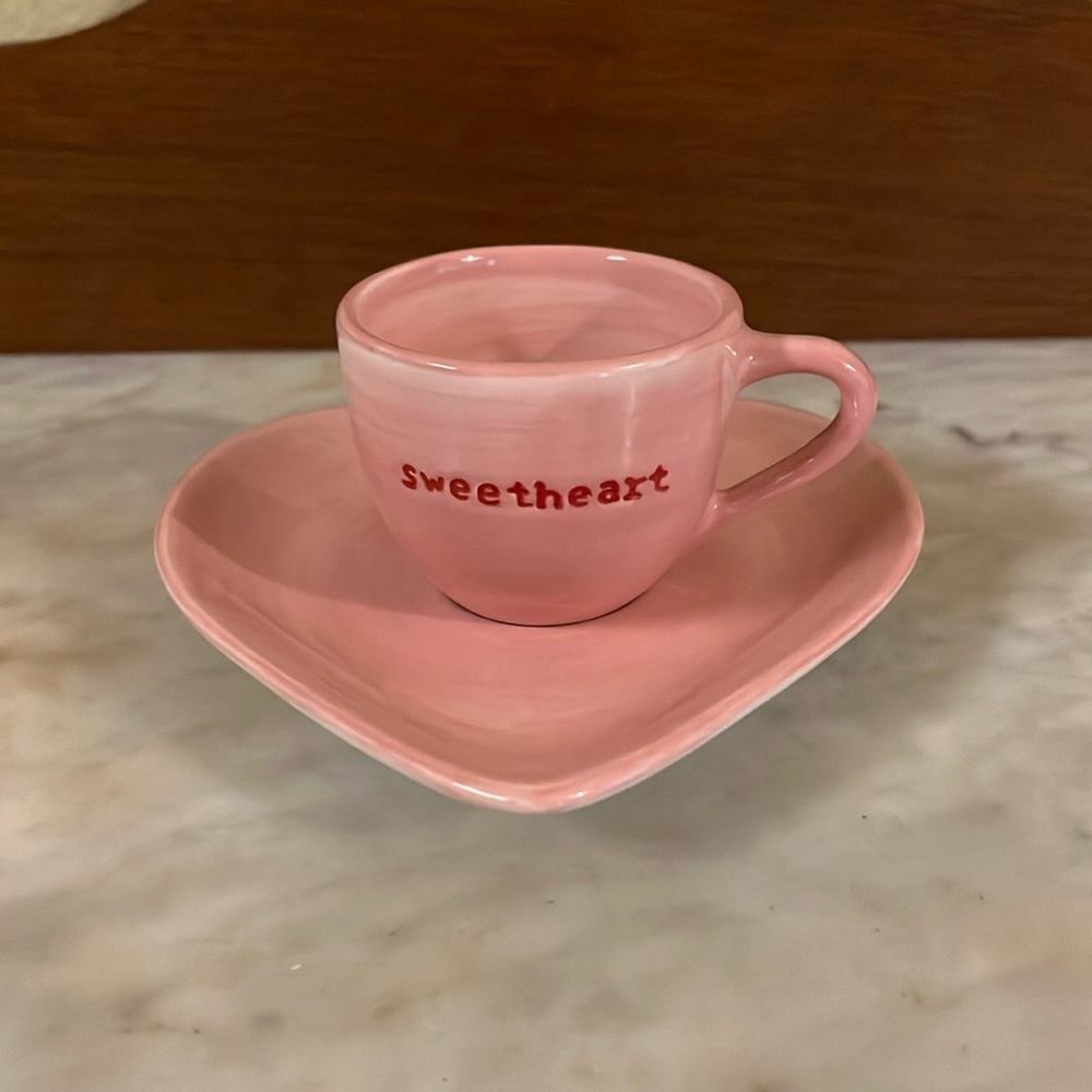 Wendover Lane-Cappuccino Cup-Pink(Valentines Day)